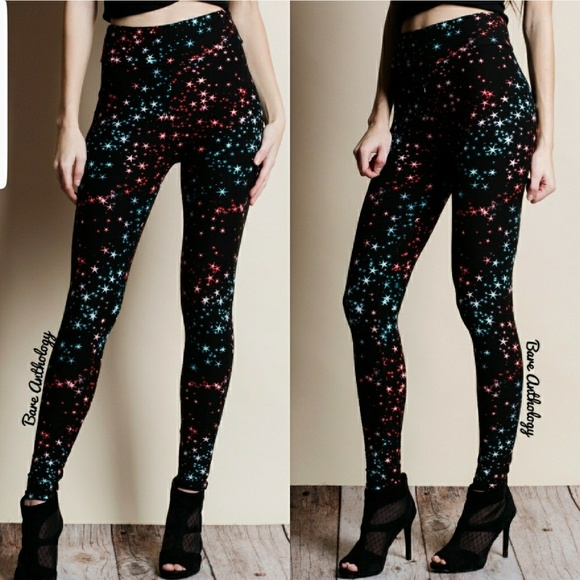 Bare Anthology Pants - Colorful Galaxy Leggings